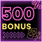 500% bonus