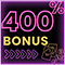400% bonus